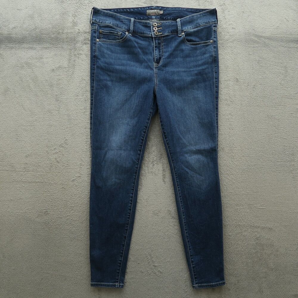 Torrid Jeans Women's Size 18T Blue High-Rise Jegging Denim 30" Inseam Stretch